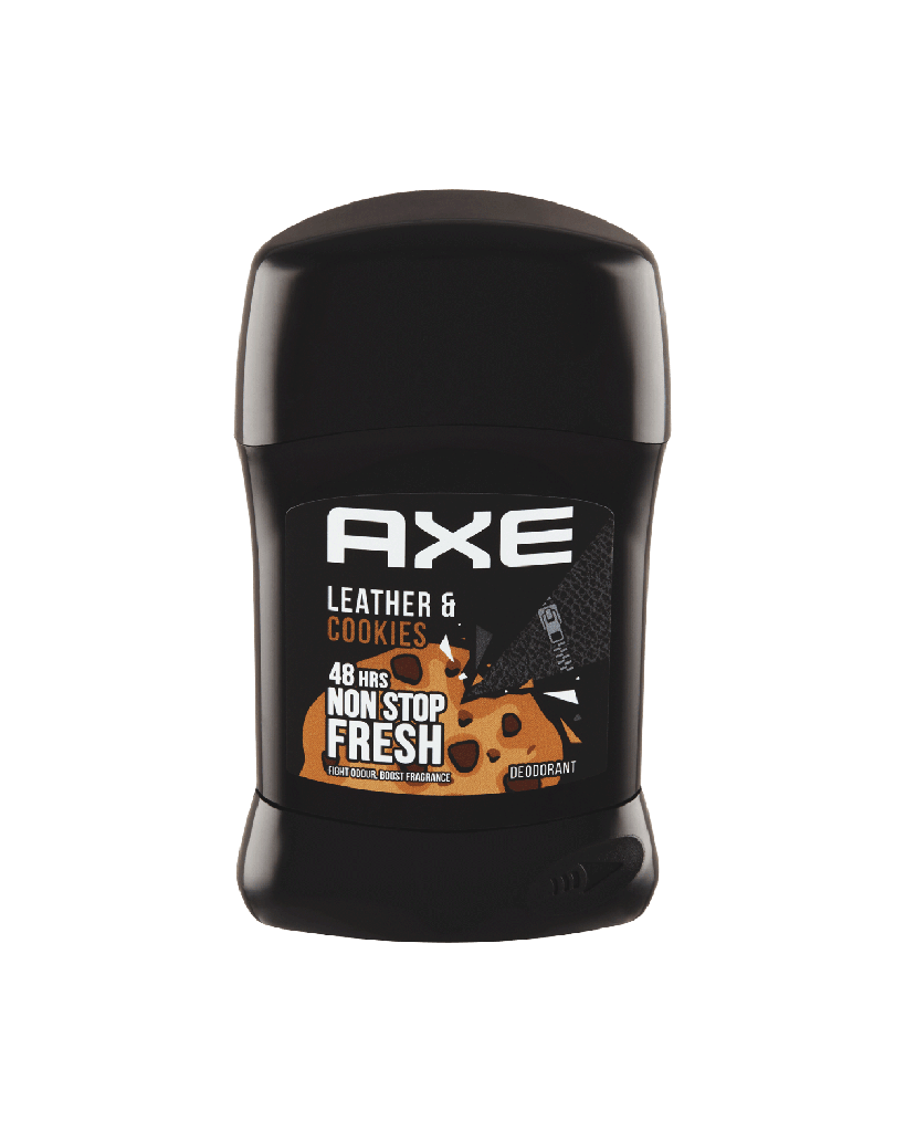 Axe Deo Stick Rock Leather &amp; Cookies 50Ml
