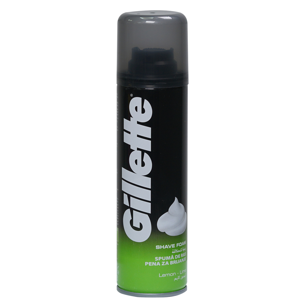 Gillette Shave Foam Lemon 200Ml