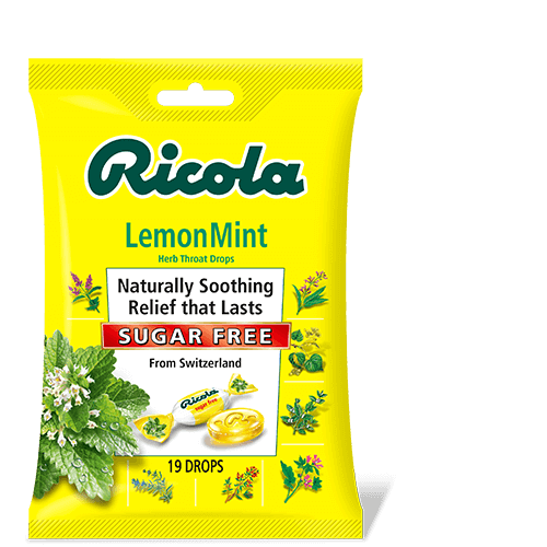 Ricola, Herb Throat Drops - Lemon Mint - 10 Drops
