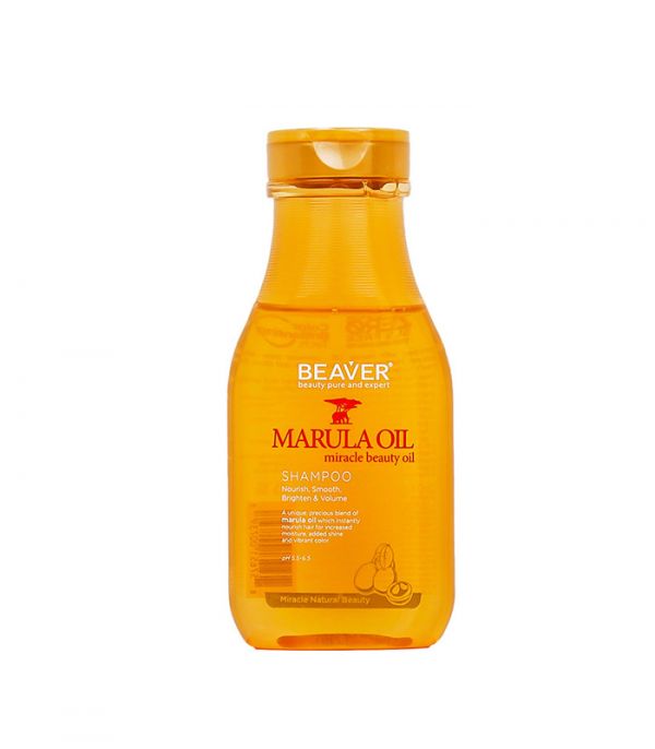 Beaver Marula Oil Hair  Volumizing Shampoo Ph 4.5-5.5 60 Ml