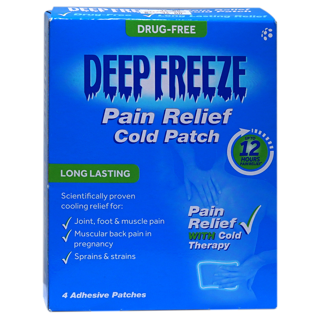 Deep Freeze Cold Patch 4'S-
