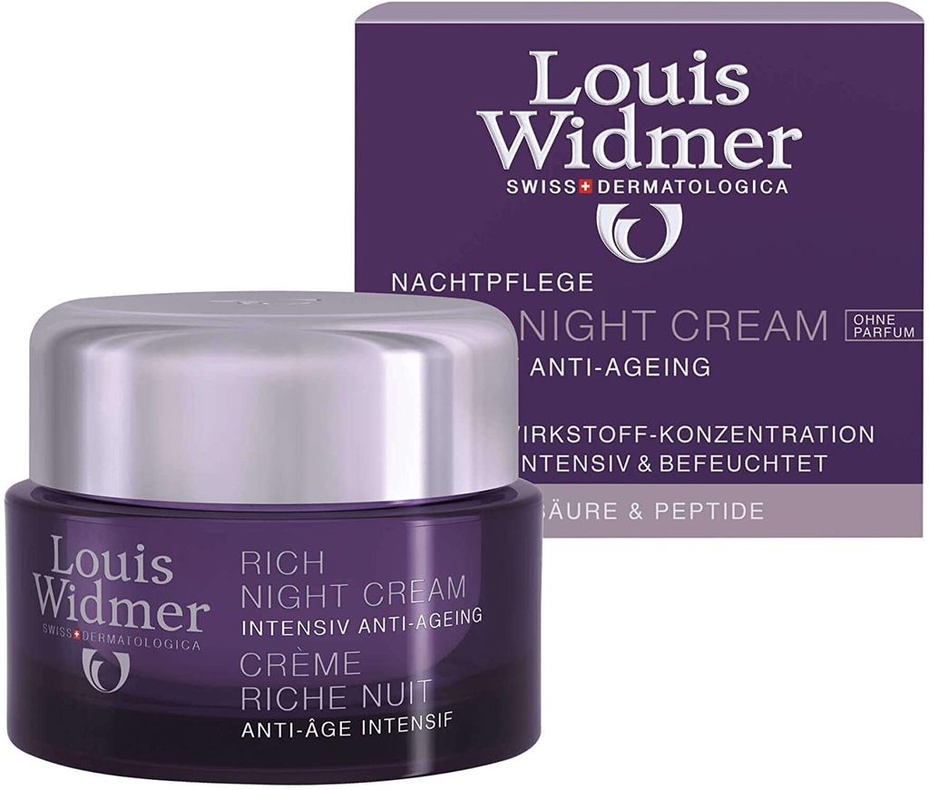 Rich Nigth Cream Anti-Aging Louis Widmer