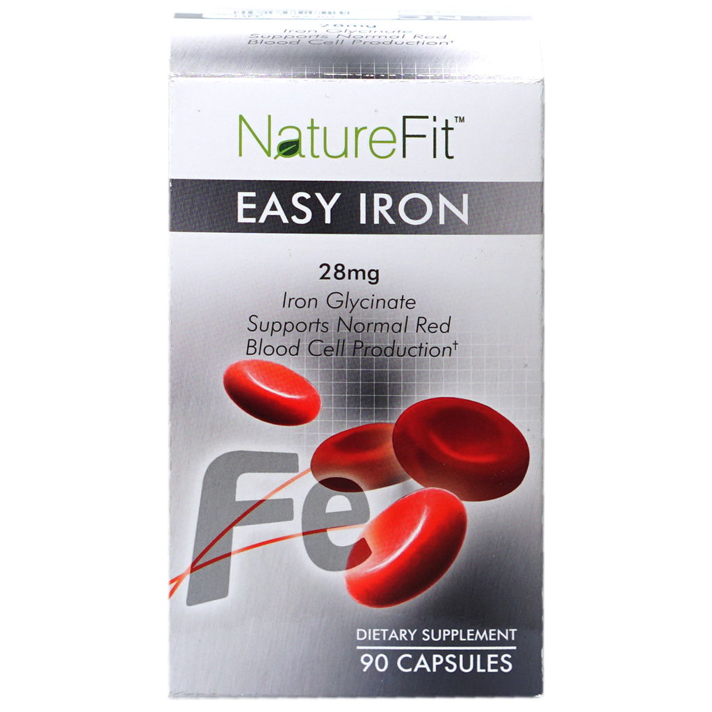 Nature Fit Easy Iron 28Mg Capsule 90'S-