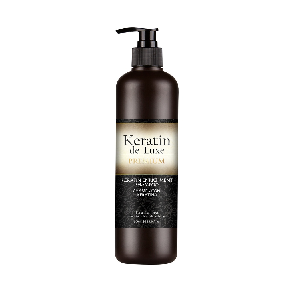 Keratin De Luxe Hair Shampoo 500Ml