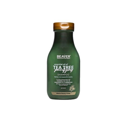 [118177] Beaver Tea Tree Oil Shampoo Ph 4.5-5.5 60 Ml