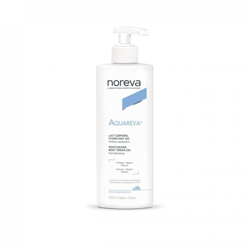 [120312] Noreva Aquareva Moisturising Body Cream 400Ml