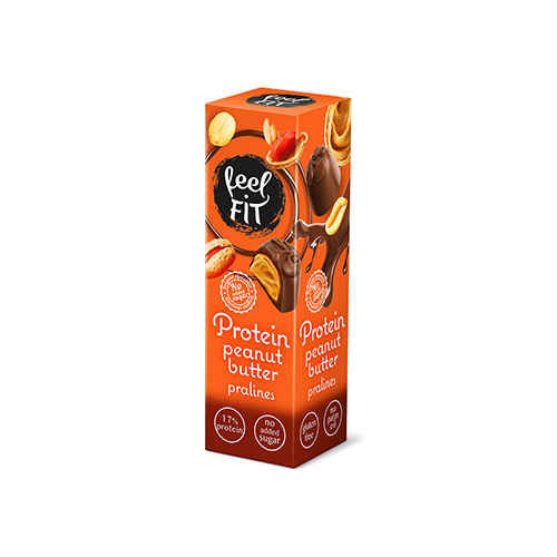 [121514] Feelfit Protein Peanut Butter Pralines 33gm