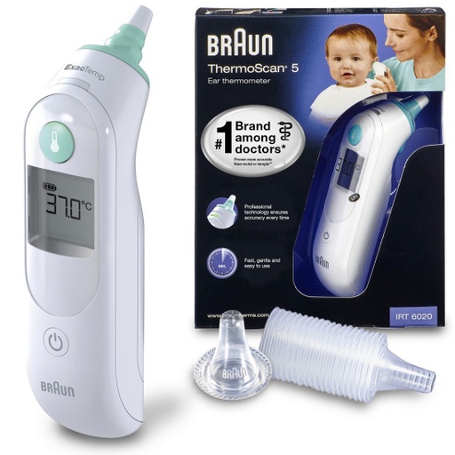 [124787] Braun ThermoScan-5 IRT6020 Ear Thermometer