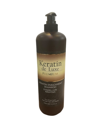 [124848] Argan Deluxe Keratin Enrichment Shampoo-1L
