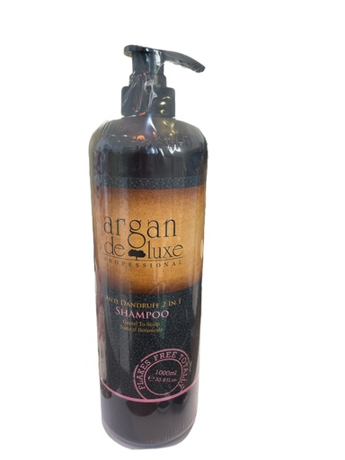 [124890] Argan Deluxe Anti Dandruff 2in1 Shampoo-1L
