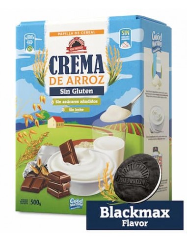 [125084] Crema De Arroz Sin Gluten Blackmax Flavor 500gm