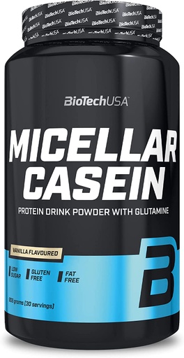 [125094]  BioTechUSA Protein Drink Powder with Micellar Casein , Vanilla 908 g