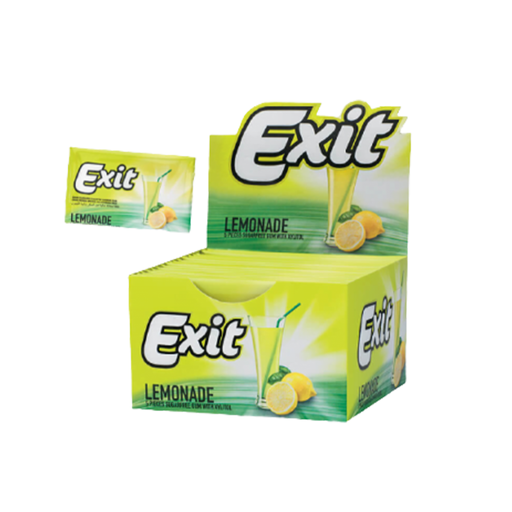 [125115] Smart Gum Exit Sugar free Envelope 5 pcs  Stick Gum Lemonade 11gm