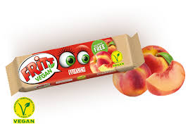 [125137] Fritt Vegan Chewy Candy Peach 42gm