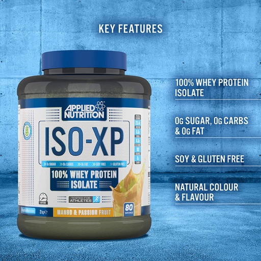 [125200] ISO XP 100% WHEY Protein Isolate Cafe Latte 2KG