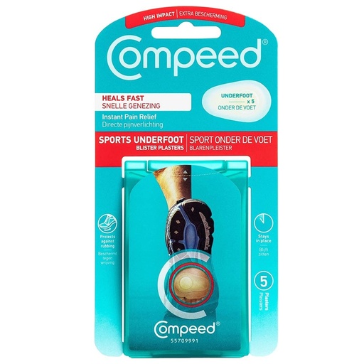 [125317] Compeed Sport Underfoot Blister Plasters 5Pcs