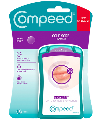 [125322] Compeed Cold Sore Discreet Healing Patch 15 Patches