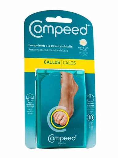 [125323] Compeed Corn Between Toes Plasters 10Pcs
