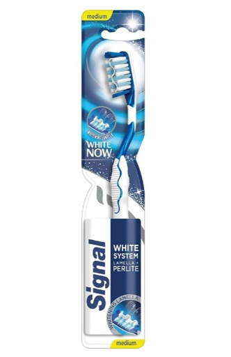[125440] Signal White System Toothbrush Medium