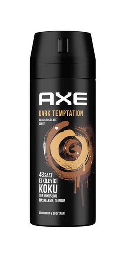 [125505] Axe Deo  Spray Dark Temptation For Men 150Ml