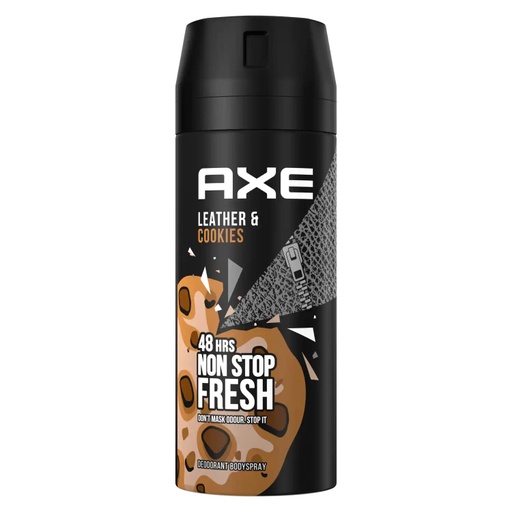 [125507] AXE Leather &amp; Cookies Deodorant Spray 150Ml