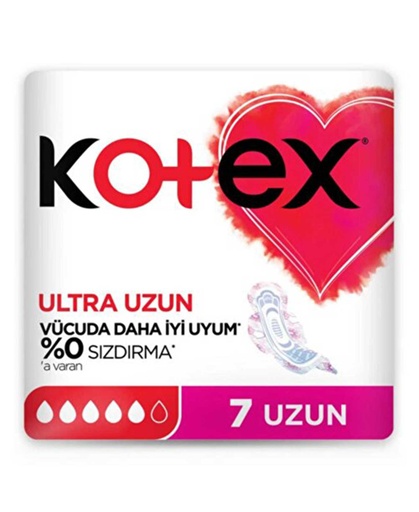 [125548] Kotex Hygienic Pad Ultra Long 7 pcs Long