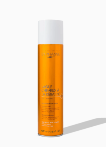 [125612] #Byphasse Hair Spray Keratin Natural Effect 400ml