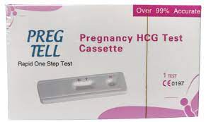 [125699] Preg Tell Pregnancy HCG Test Cassette 1 Test