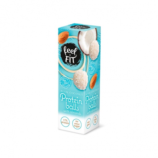 [125829] Feelfit Royal Coconut Protein Balls with Almonds 27g