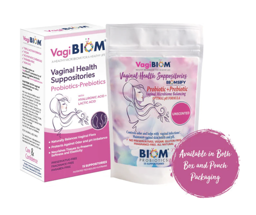 [128413] Vagibiom Probiotics +Lactobacillus+Lactic Acid Vaginal Health Supp 15's