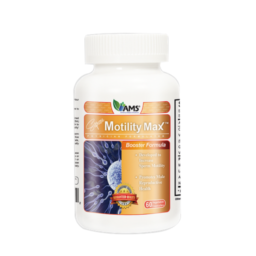 [128417] Motility Max - Premium Fertility Supplement for Men - Supports Sperm Count  60 Capsules