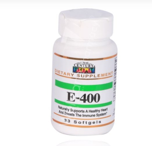 [3002] 21 Century Vitamin E-400 33'S