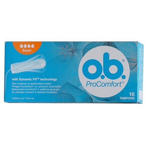 [3422] O.B Procomfort Super Tampons 16Pcs