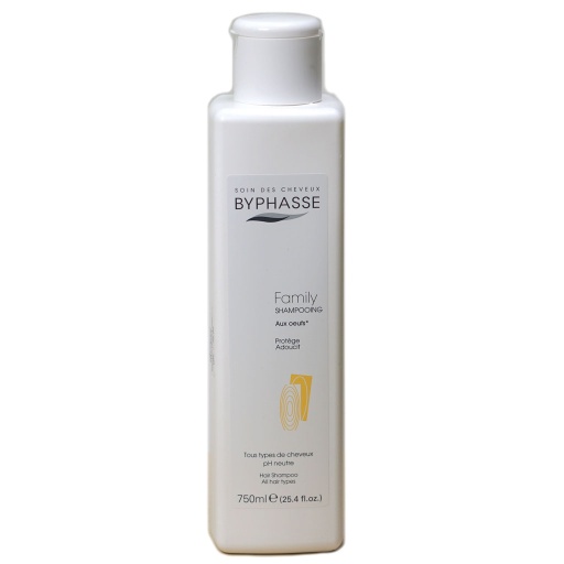 [38041] @ Byphasse Family Shampoo With Egg All Hair Types - 750 Ml
