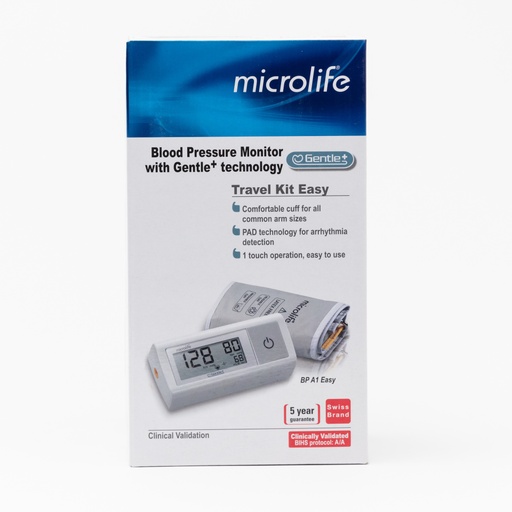[3809] Microlife Bp Monitor Travel Kit Easy A1-