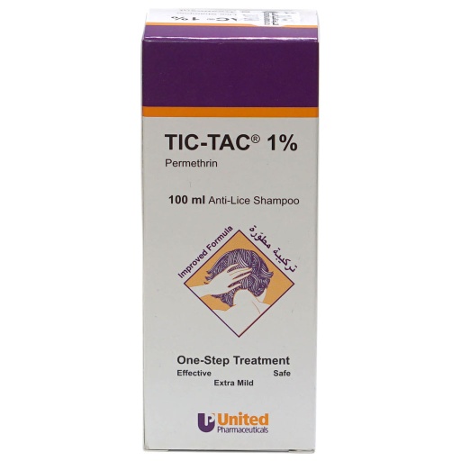 [39693] Tic-Tac 1% Antilice Shampoo 100Ml