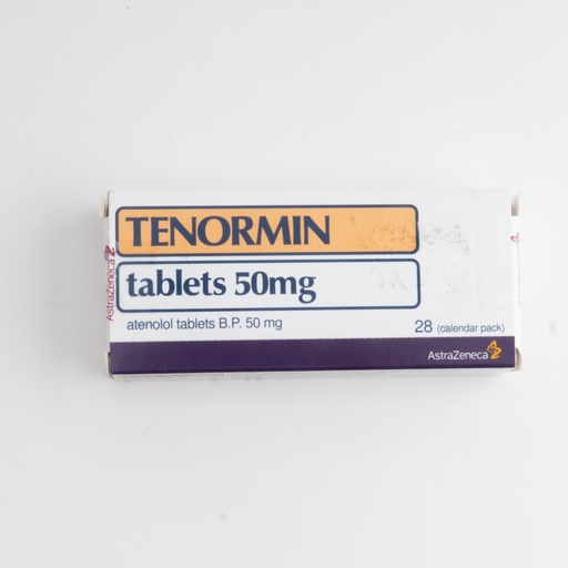 [3971] Tenormin 50Mg Tablets 28'S-
