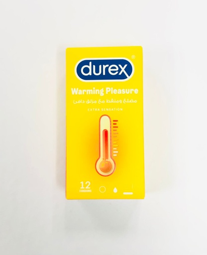 [40410] Durex Pleasure Max Warming Condom 12'