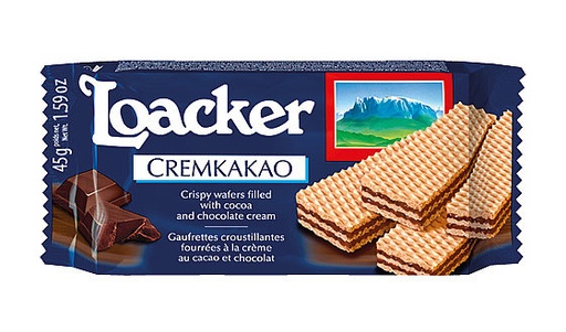 [59906] Loacker Cremkakao wafer 45g