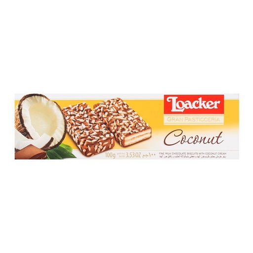 [59908] Loacker Coconut Biscuits 100 gr