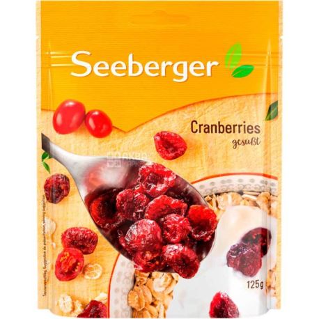 [60063] Seeberger Cranberries 125 gm