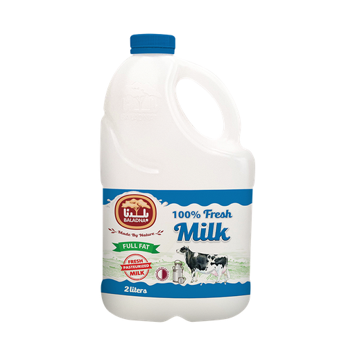 [60101] Baladna Fresh Milk full fat cow 2L/038