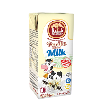 [60226] Baladna UHT Milk Full Fat 200 ml Vanilla
