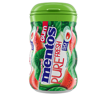 [60656] Mentos Gum 50 Pcs Pure Fresh Watermelon