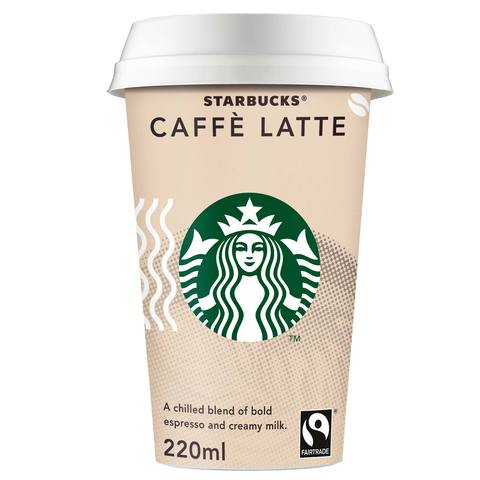 [60800]  ستاربكس كافيه لاتيه مشروب قهوة 220 مل