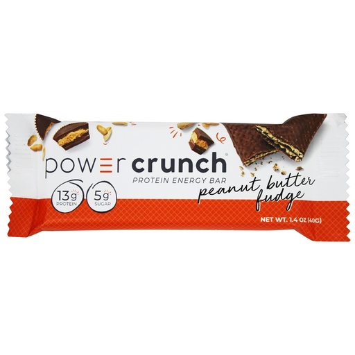 [62238] Power Crunch Original Protein Bars peanut butter fudge