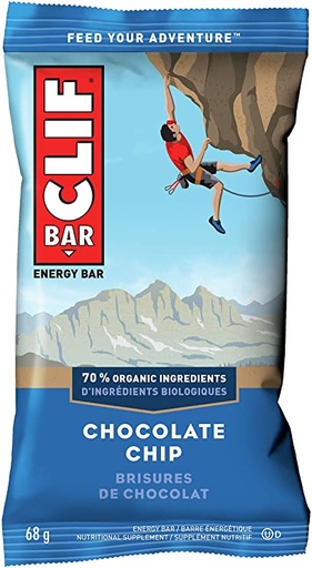 [62244] Clif Bar Energy Bars Chocolate Chip