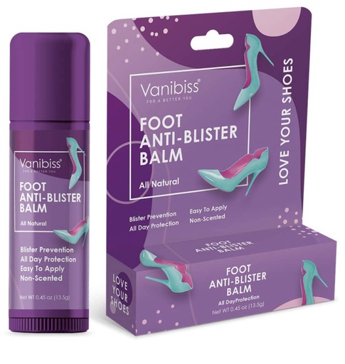 [62252] Foot Anti Blister Balm Stick By Vanibiss