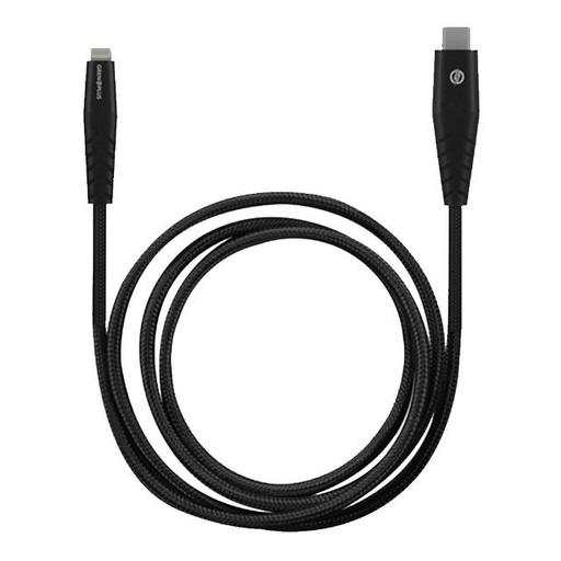 [62537] Grenoplus USB C to Lightning (MFI) 1.2m(BLACK)