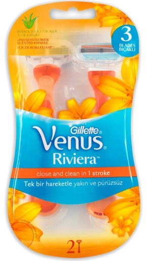 [62606] Gillette Venus Riviera Eh355 Bag 2 8X (5X2'S)-Gg058-0